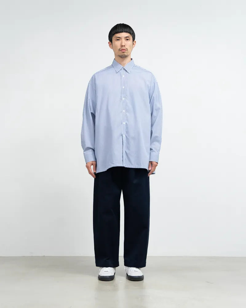 Graphpaper / Hight Count Regular Collar Shirt(GM243-50030STB)