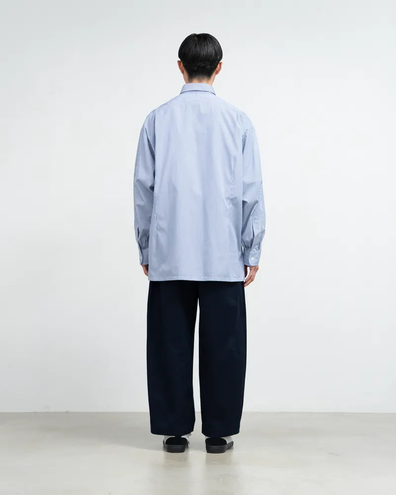 Graphpaper / Hight Count Regular Collar Shirt(GM243-50030STB)