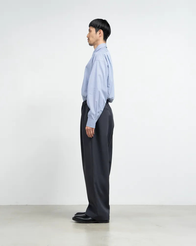 Graphpaper / Hight Count Regular Collar Shirt(GM243-50030STB)