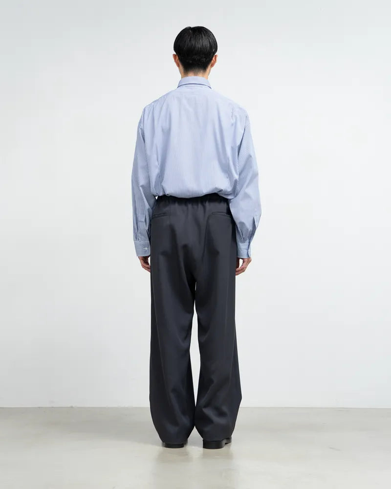 Graphpaper / Hight Count Regular Collar Shirt(GM243-50030STB)
