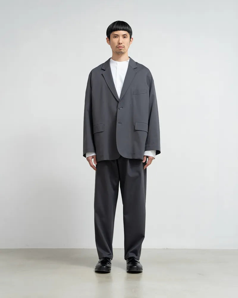 Graphpaper / Compact Ponte Wide Tapered Chef Pants (GM253-40042B)