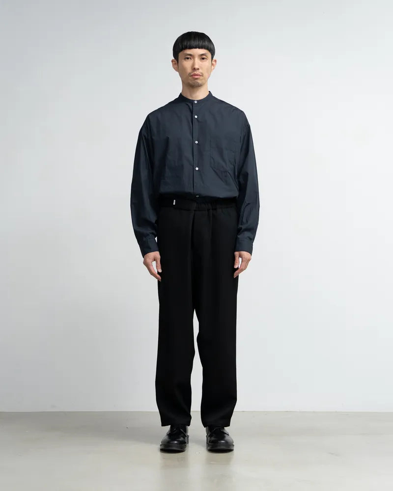 Graphpaper / Scale Off Wool Wide Tapered Chef Pants (GM241-40174B)