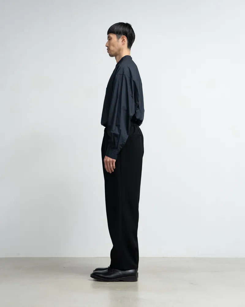 Graphpaper / Scale Off Wool Wide Tapered Chef Pants (GM241-40174B)