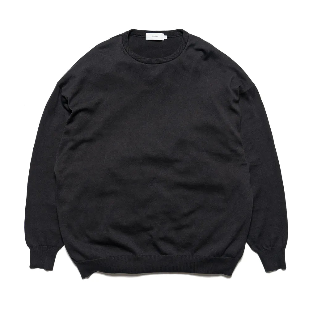GraphpaperのSuvin Cotton Oversized L/S Crew Neck Knit