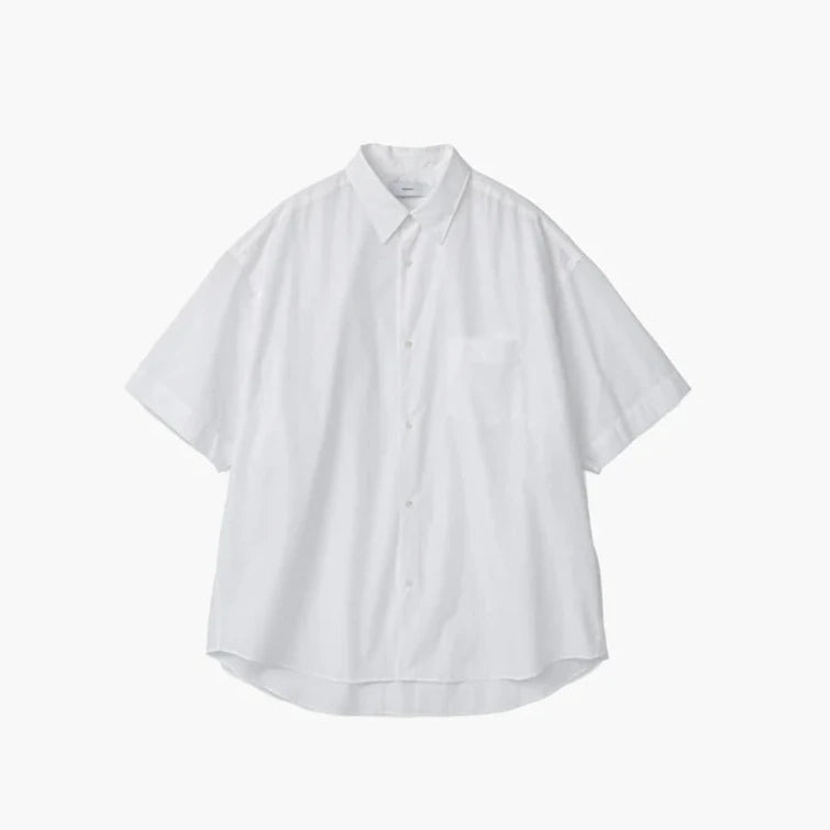 Graphpaper / Broad S/S Oversized Regular Collar Shirt (24SS)