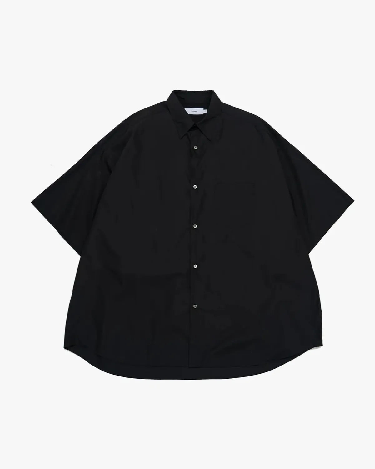 Graphpaper / Broad S/S Oversized Regular Collar Shirt (GM252-50018B)