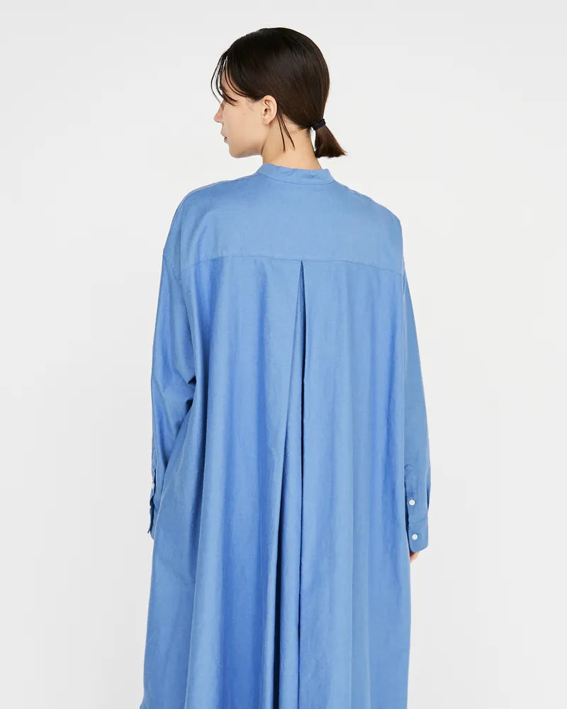 Graphpaper / Oxford Oversized Band Collar Dress