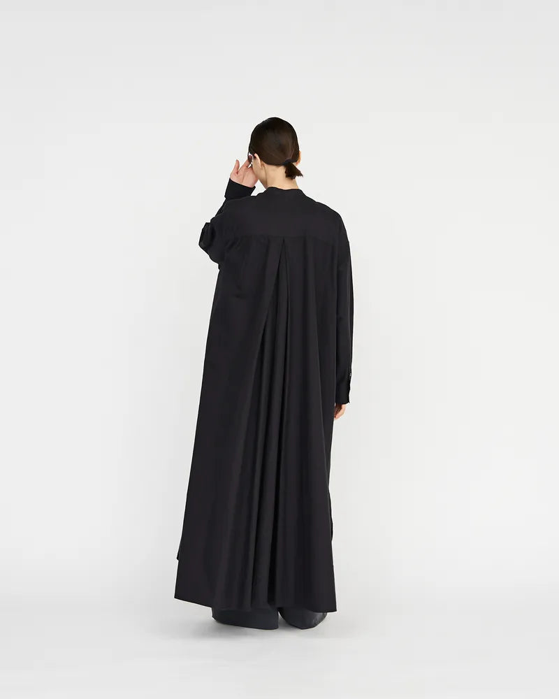 Graphpaper / Oxford Oversized Band Collar Dress