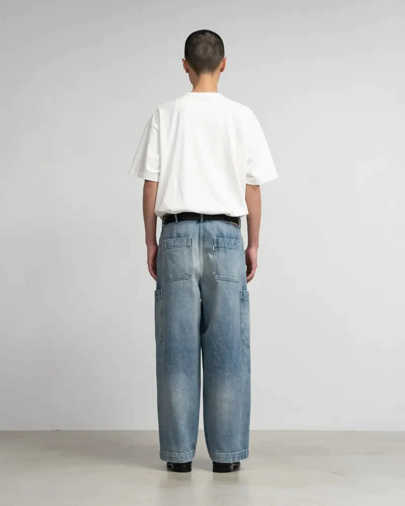 Graphpaper / Selvage Denim Cargo Pants (LIGHT FADE)