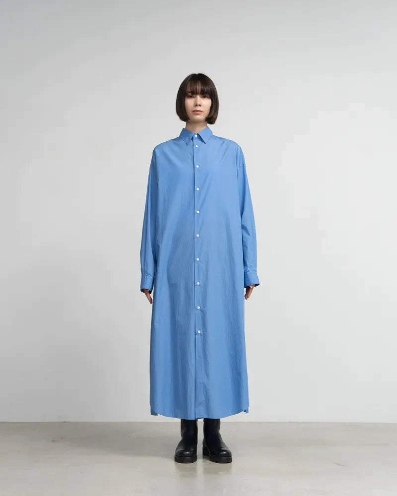 Graphpaper のBroad Regular Collar Oversized Shirt Dress