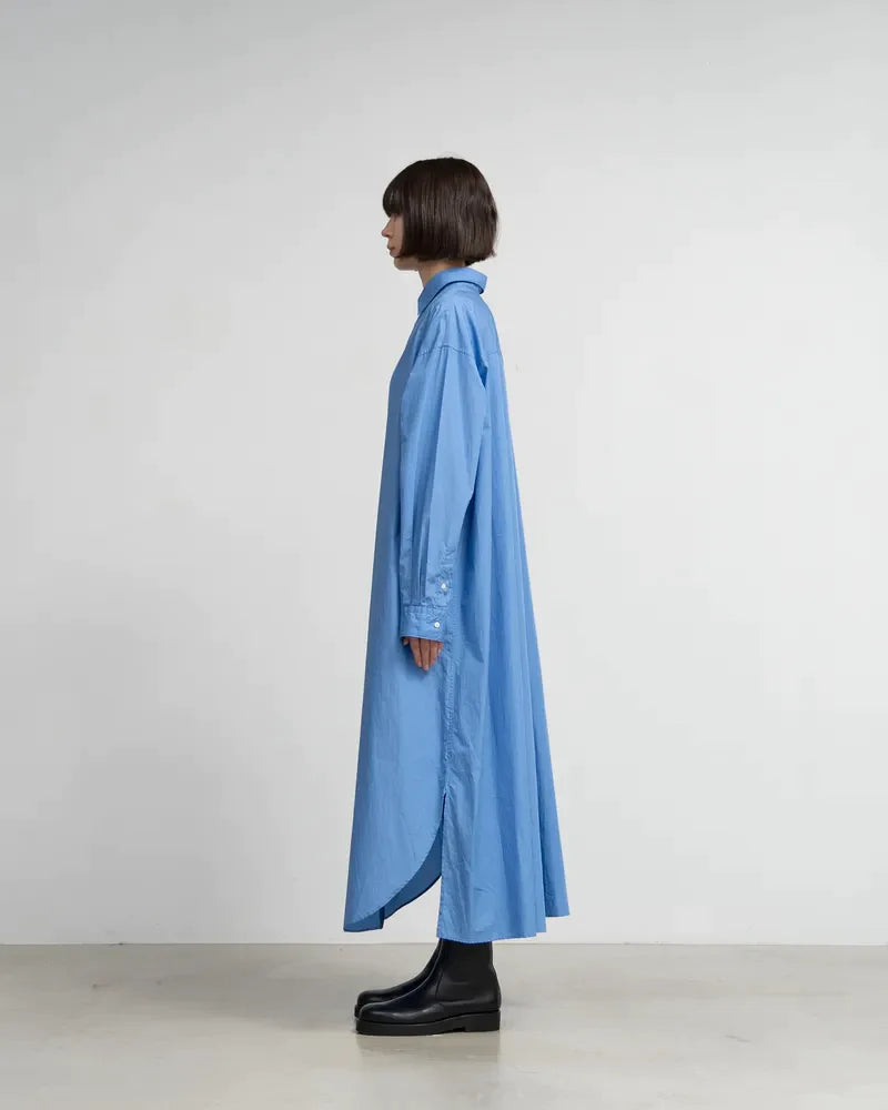 Graphpaper / Broad Regular Collar Oversized Shirt Dress (24SS)