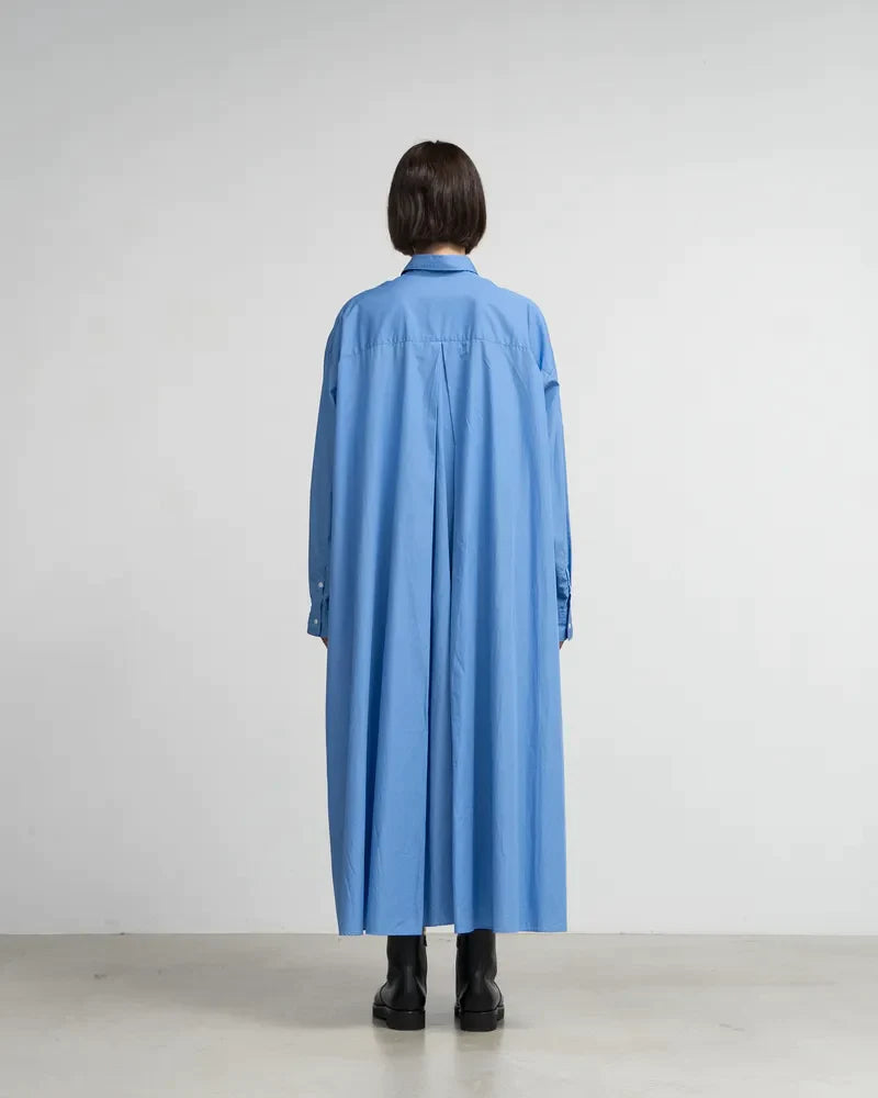 Graphpaper / Broad Regular Collar Oversized Shirt Dress (24SS)