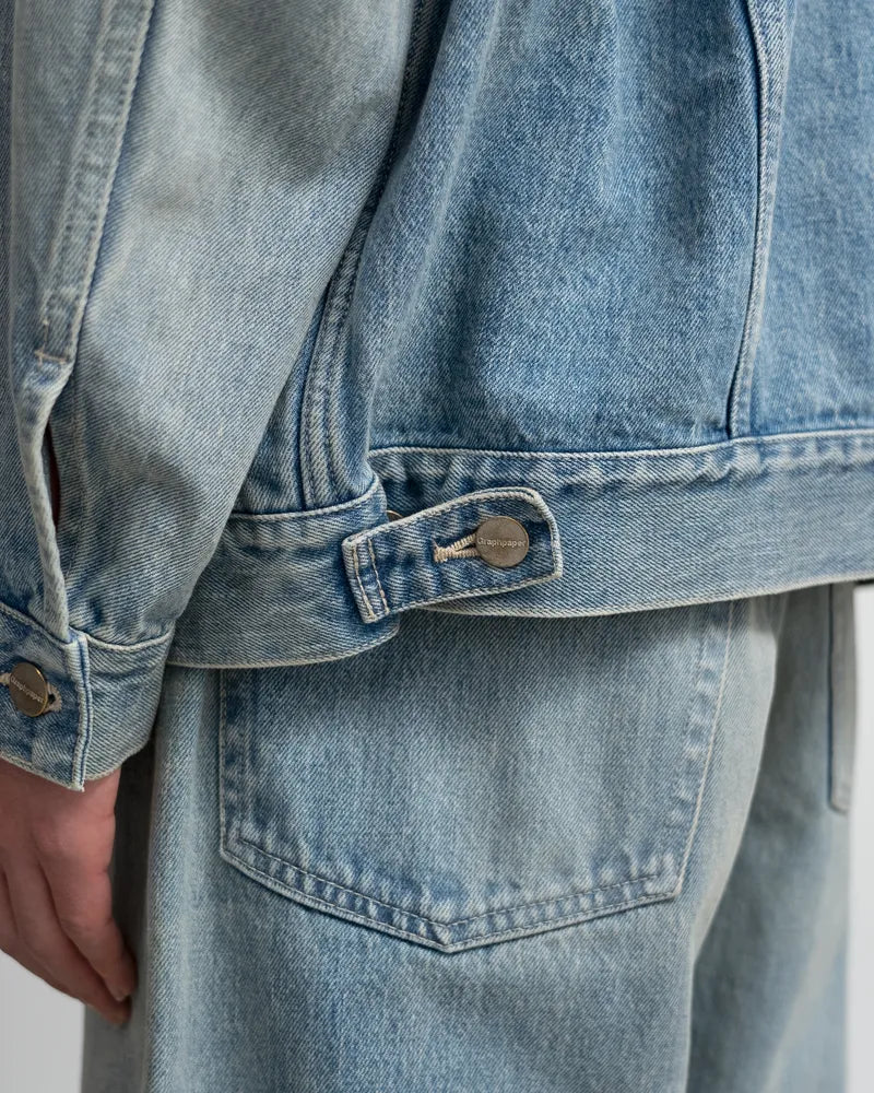 Graphpaper / Selvage Denim Trucker Jacket (GM253-20055LB)