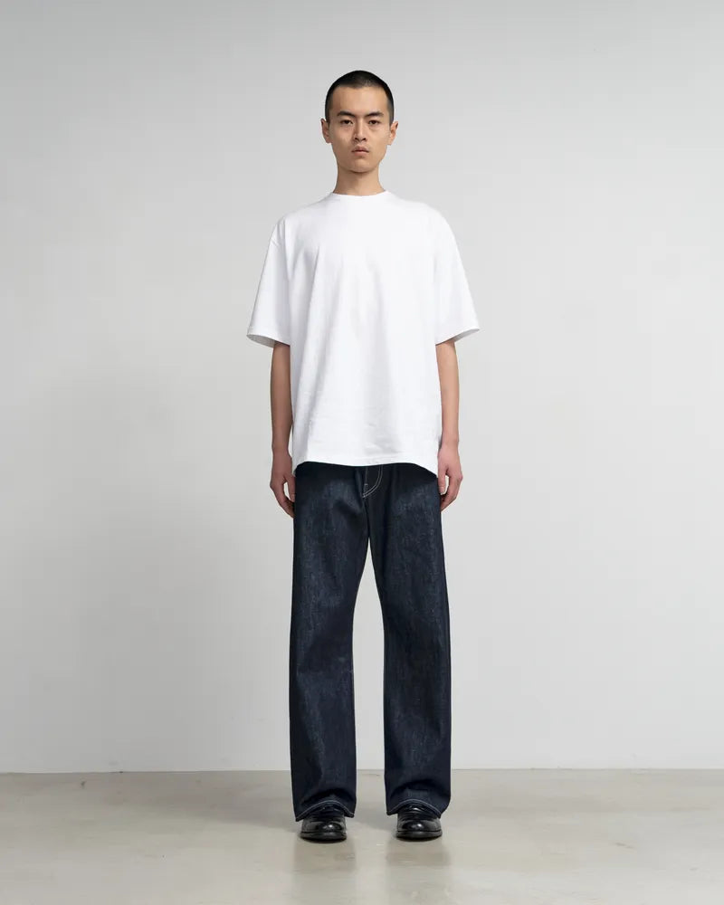 Graphpaper / Selvage Denim Five Pocket Wide Straight Pants (GU253-40059RB)