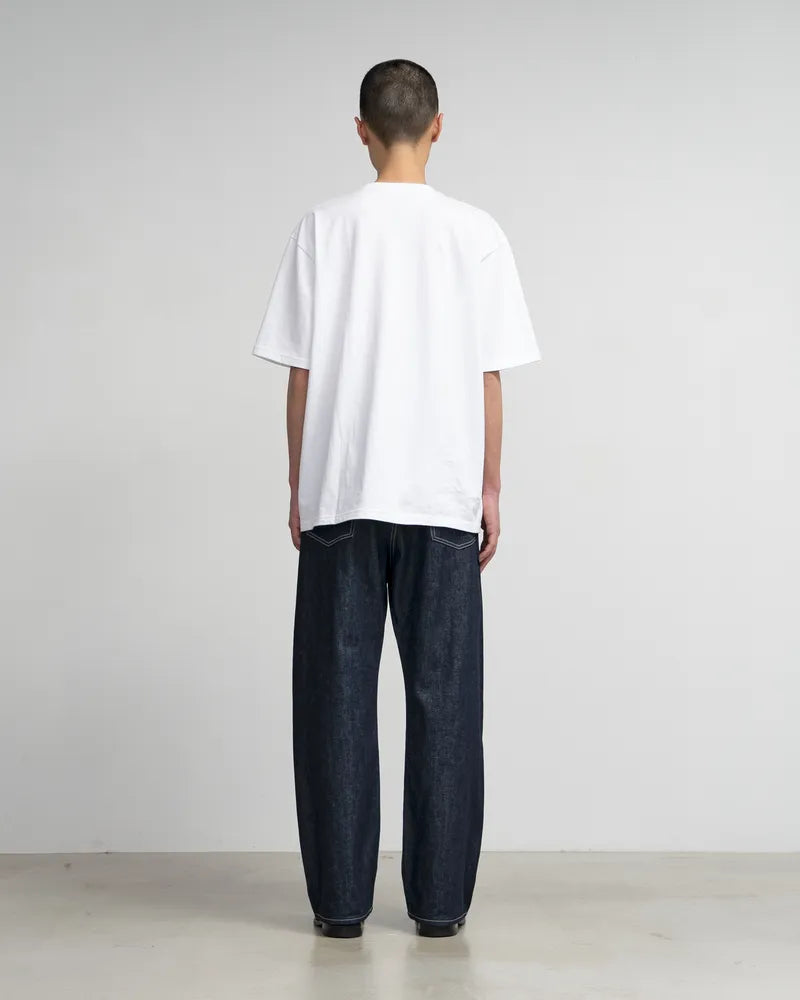 Graphpaper / Selvage Denim Five Pocket Wide Straight Pants (GU253-40059RB)