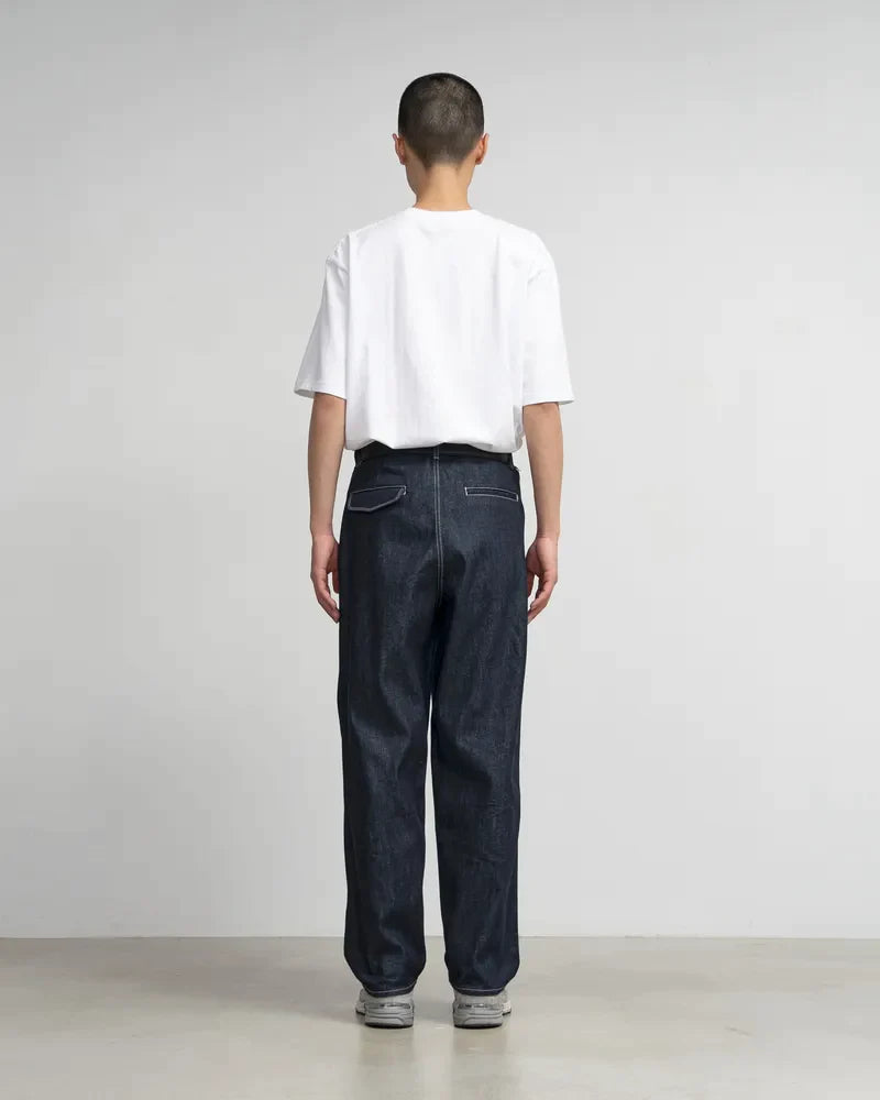 Graphpaper / Selvage Denim Two Tuck Tapered Pants (RIGID)