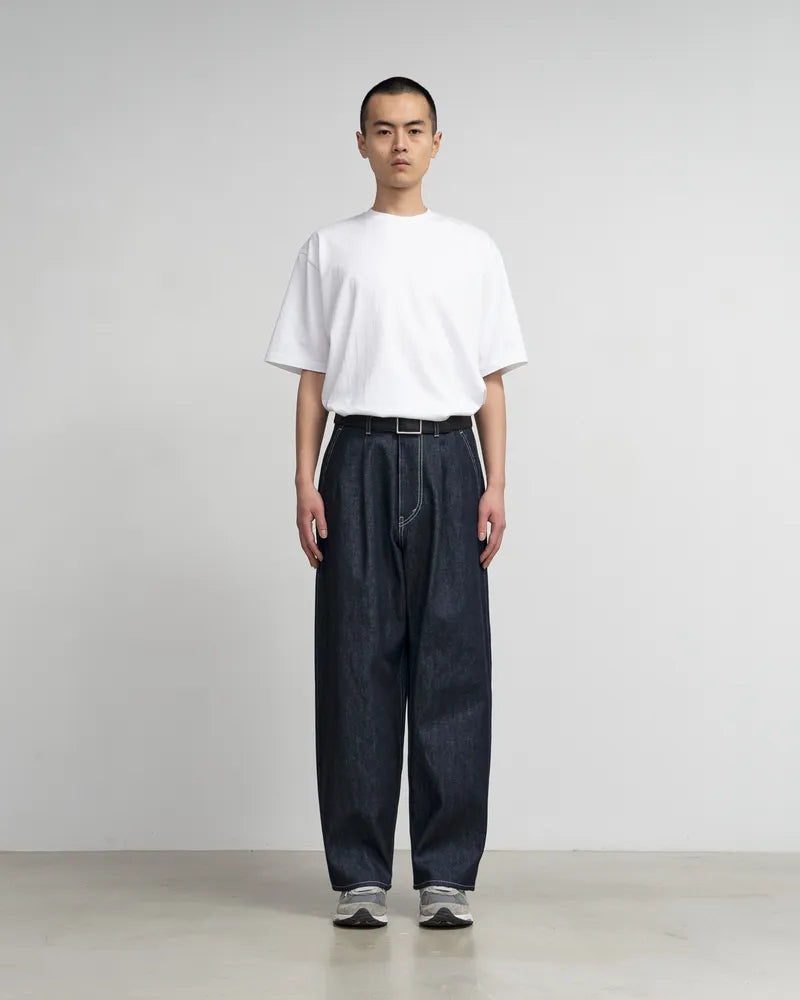 Graphpaper / Selvage Denim Two Tuck Pants (GU253-40061RB)