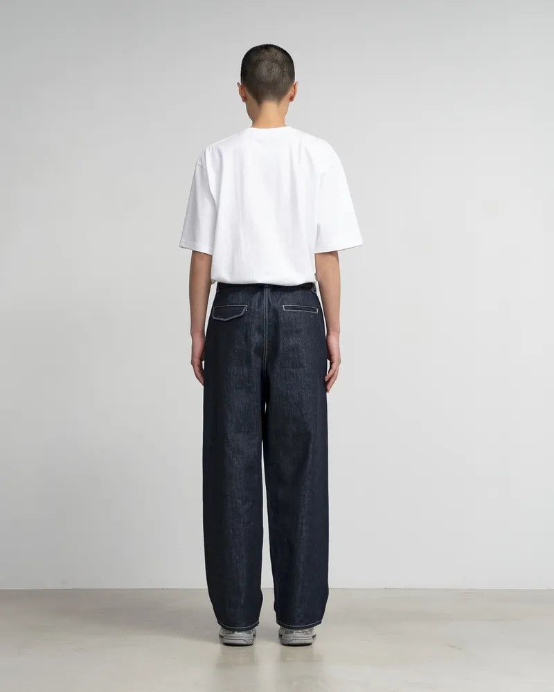 Graphpaper / Selvage Denim Two Tuck Pants (GU253-40061RB)