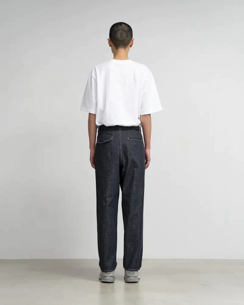 Graphpaper / Colorfast Denim Two Tuck Tapered Pants