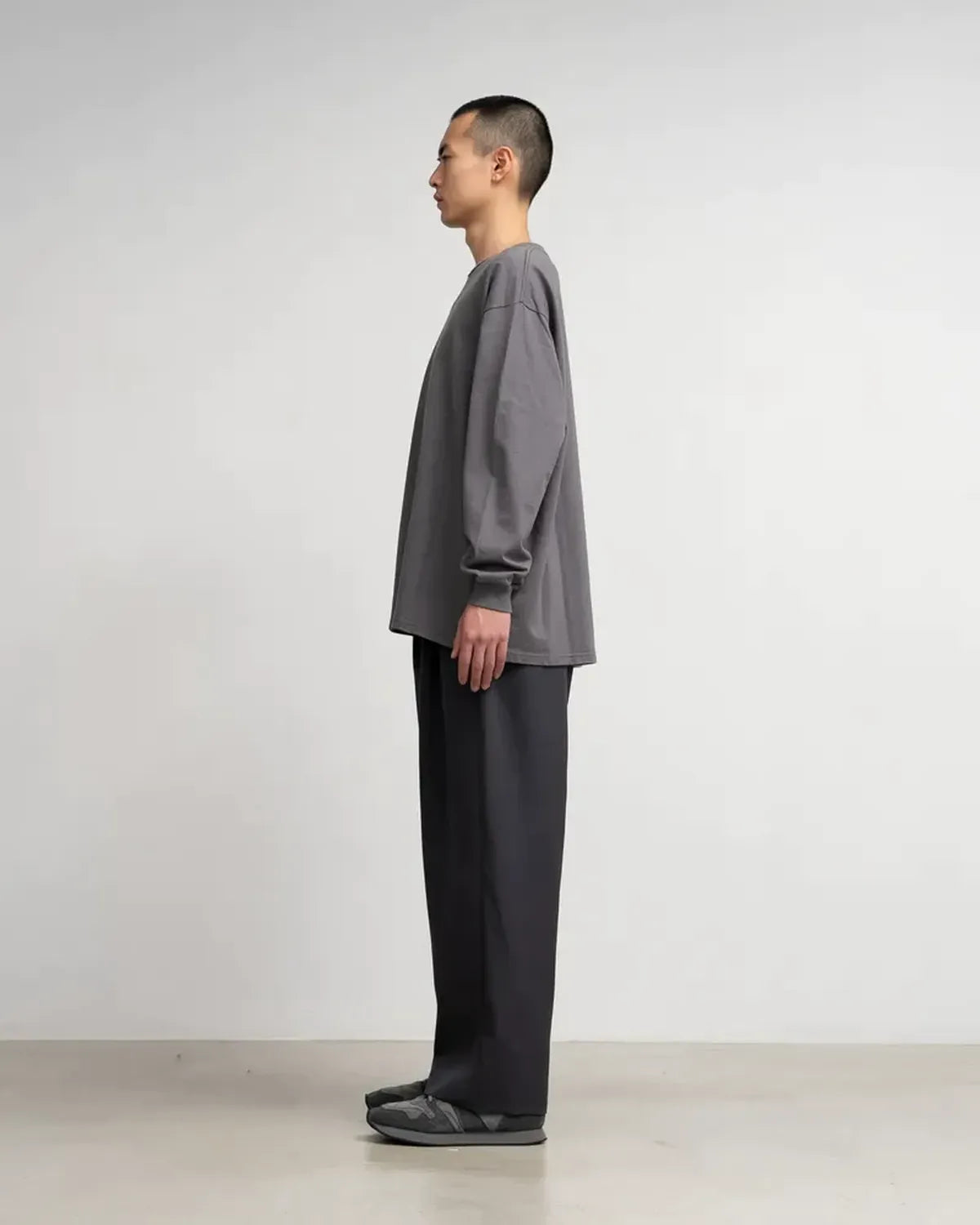 Graphpaper / L/S Oversized Tee (GU253-70113B)