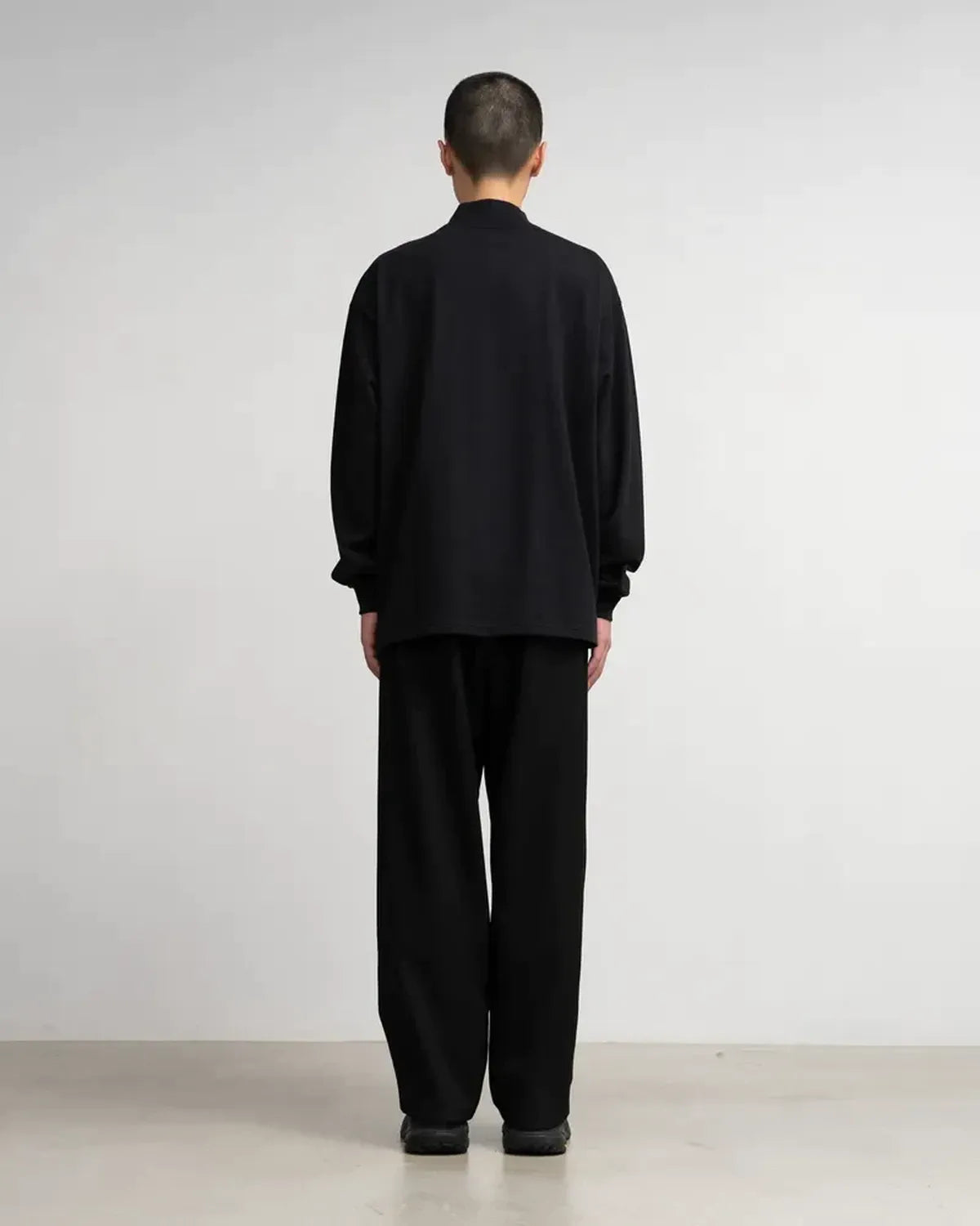 Graphpaper / L/S Mock Neck Tee (GU253-70117B)