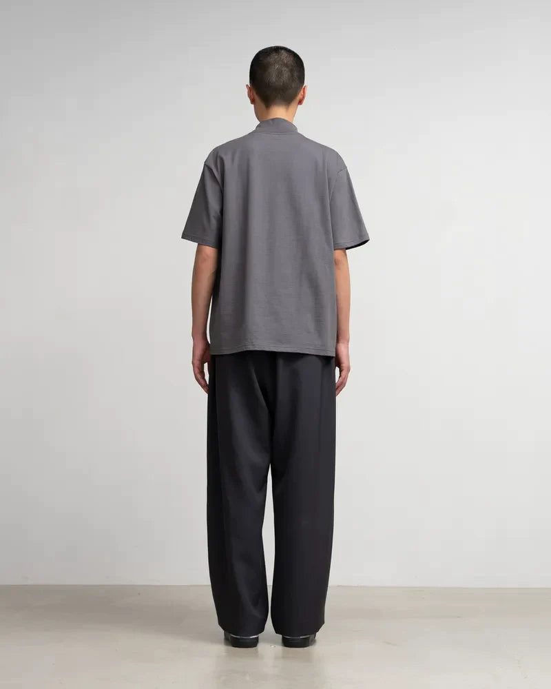 Graphpaper / S/S Mock Neck Tee (GU243-70108B)