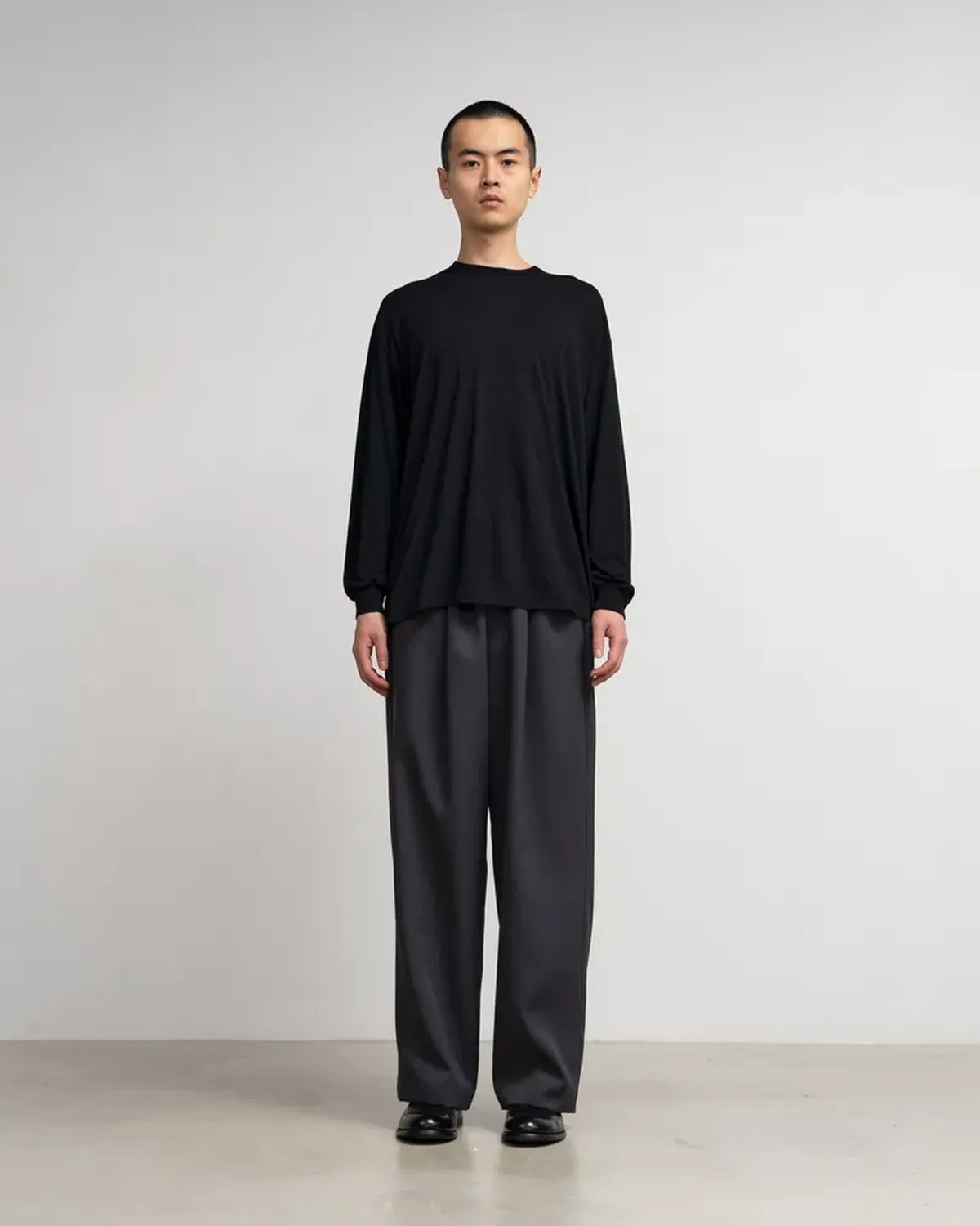 Graphpaper / Wool Cordura L/S Tee (GU253-70140B)