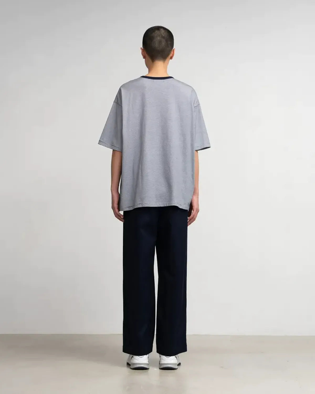 Graphpaper / Narrow Border S/S Tee (GU253-70120B)