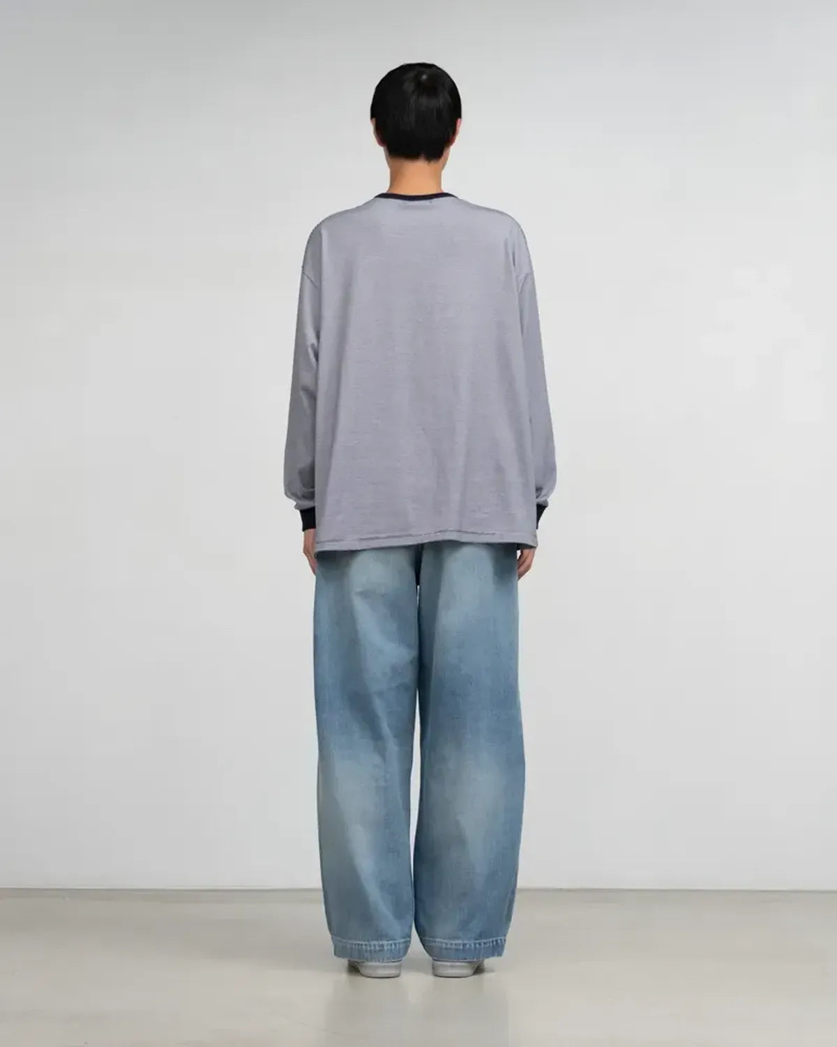 Graphpaper / Selvage Denim Belted Pants (GU253-40064LB)