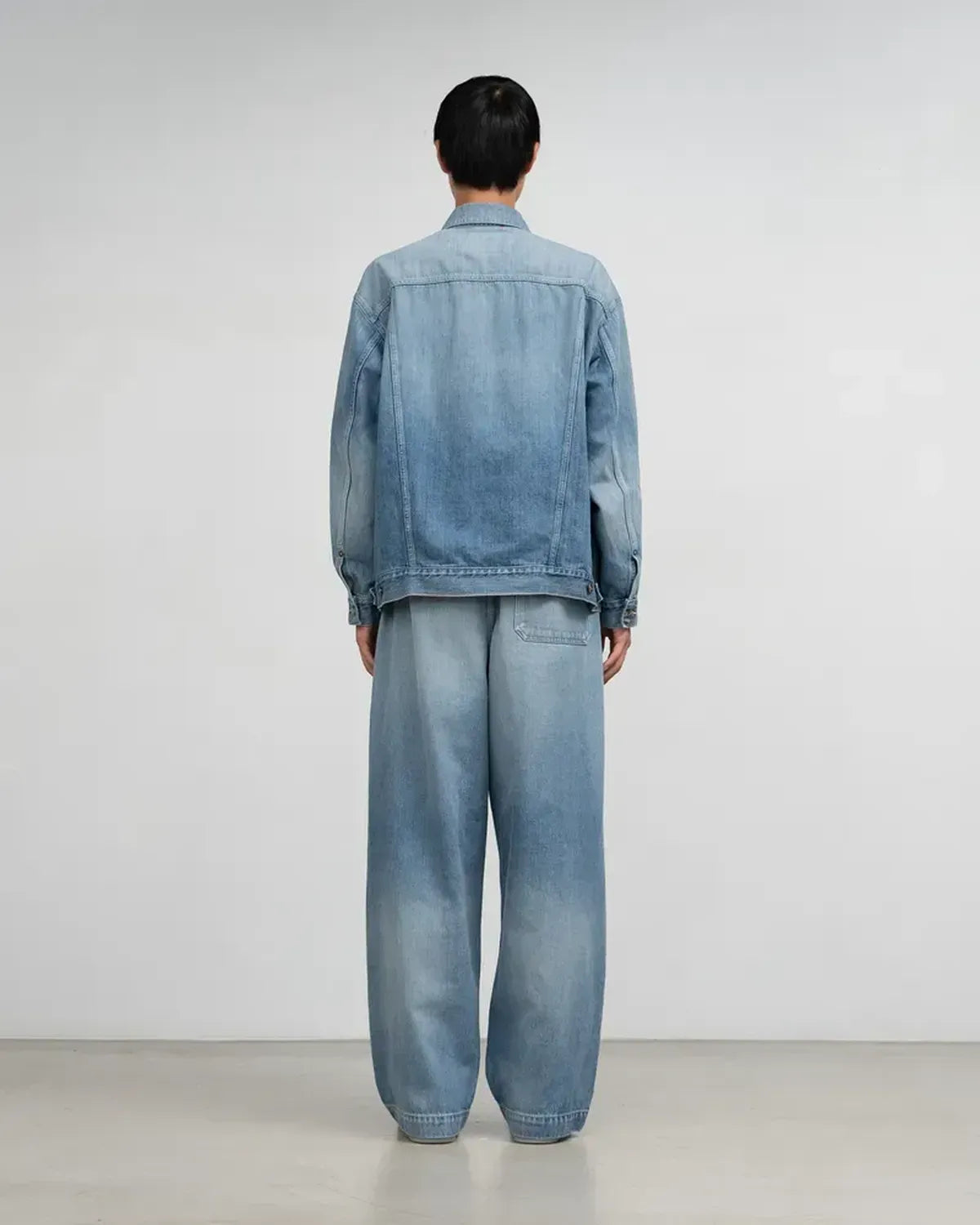 Graphpaper / Selvage Denim Belted Pants (GU253-40064LB)