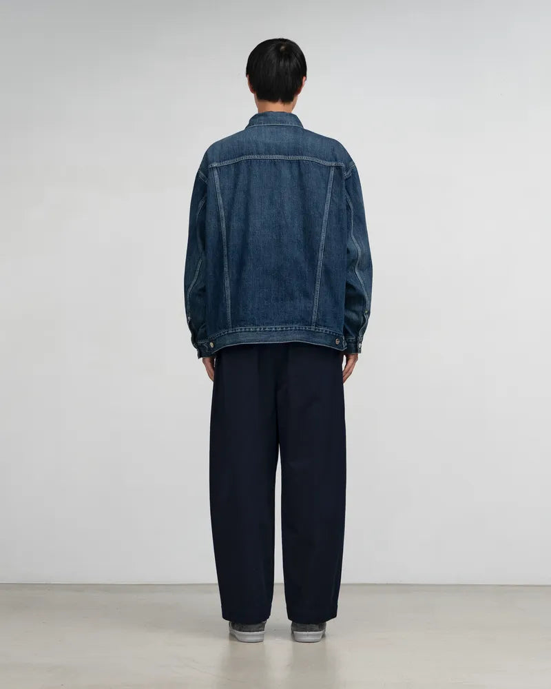 Graphpaper / Selvage Denim Trucker Jacket (GM253-20055DB)