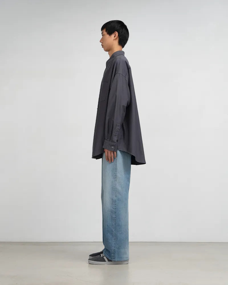 Graphpaper / Selvage Denim Five Pocket Wide Straight Pants (GU253-40059LB)