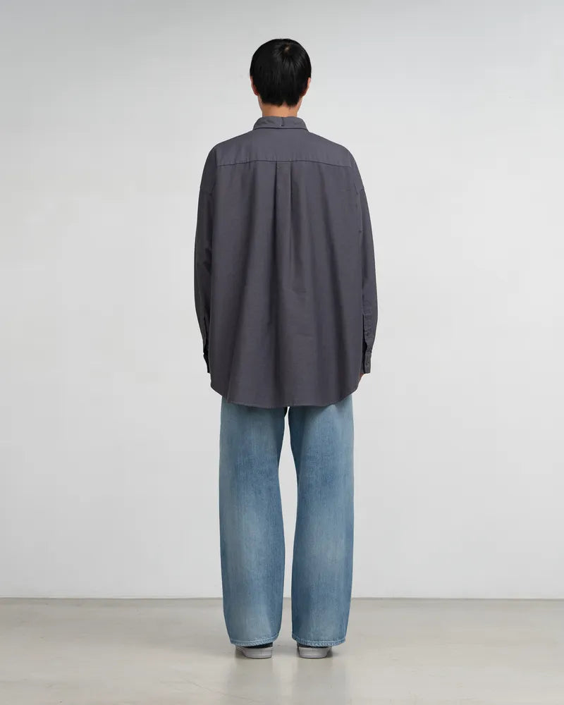 Graphpaper / Selvage Denim Five Pocket Wide Straight Pants (GU253-40059LB)