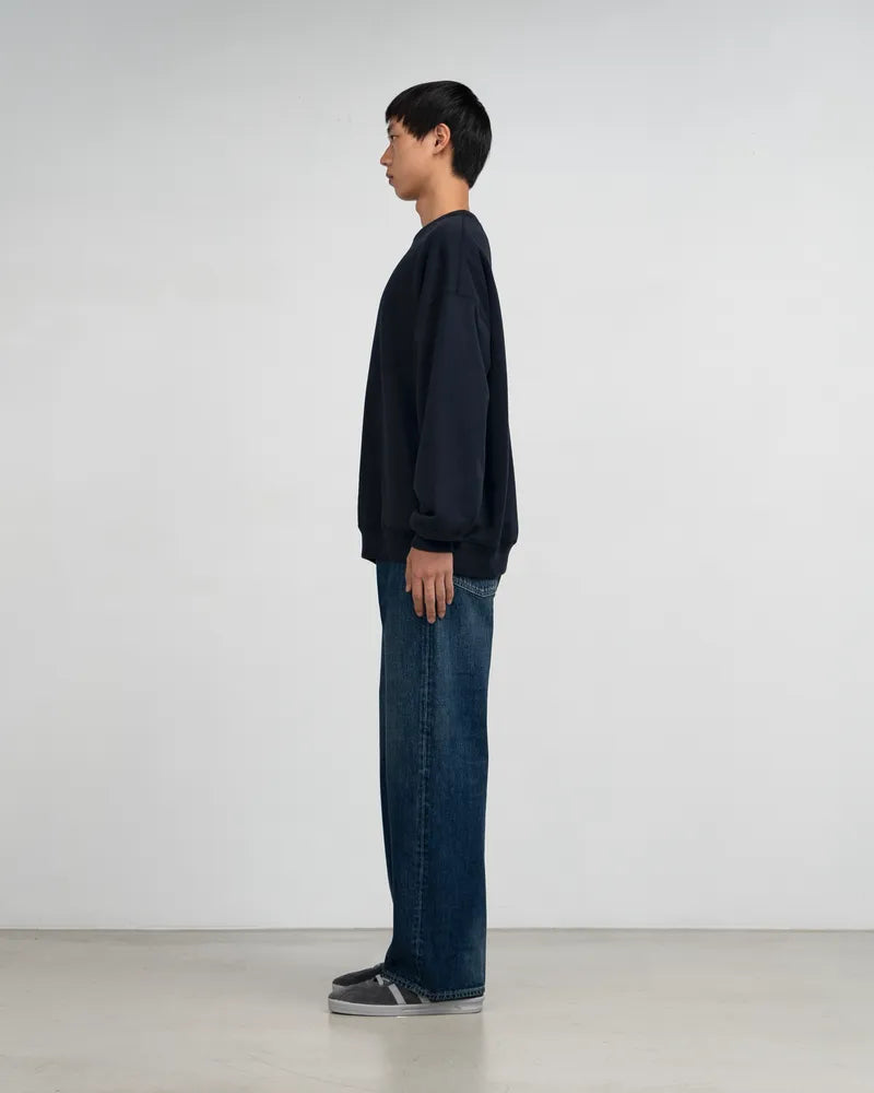 Graphpaper / Selvage Denim Five Pocket Wide Straight Pants (GU253-40059DB)