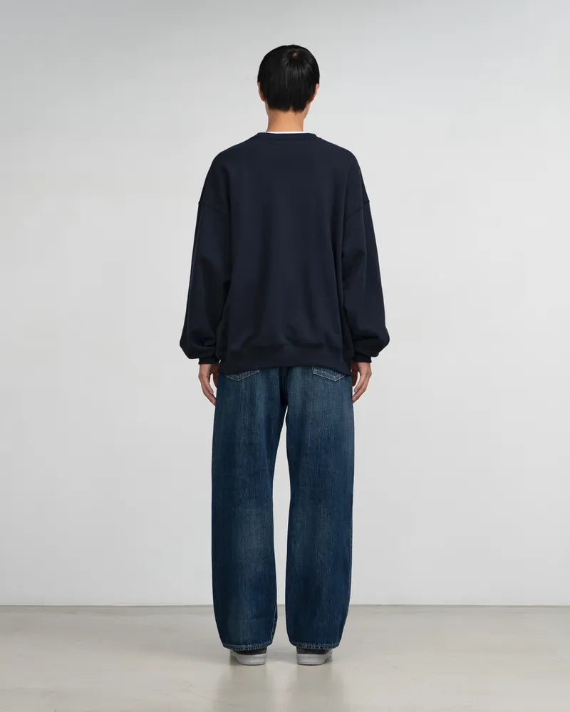 Graphpaper / Selvage Denim Five Pocket Wide Straight Pants (GU253-40059DB)