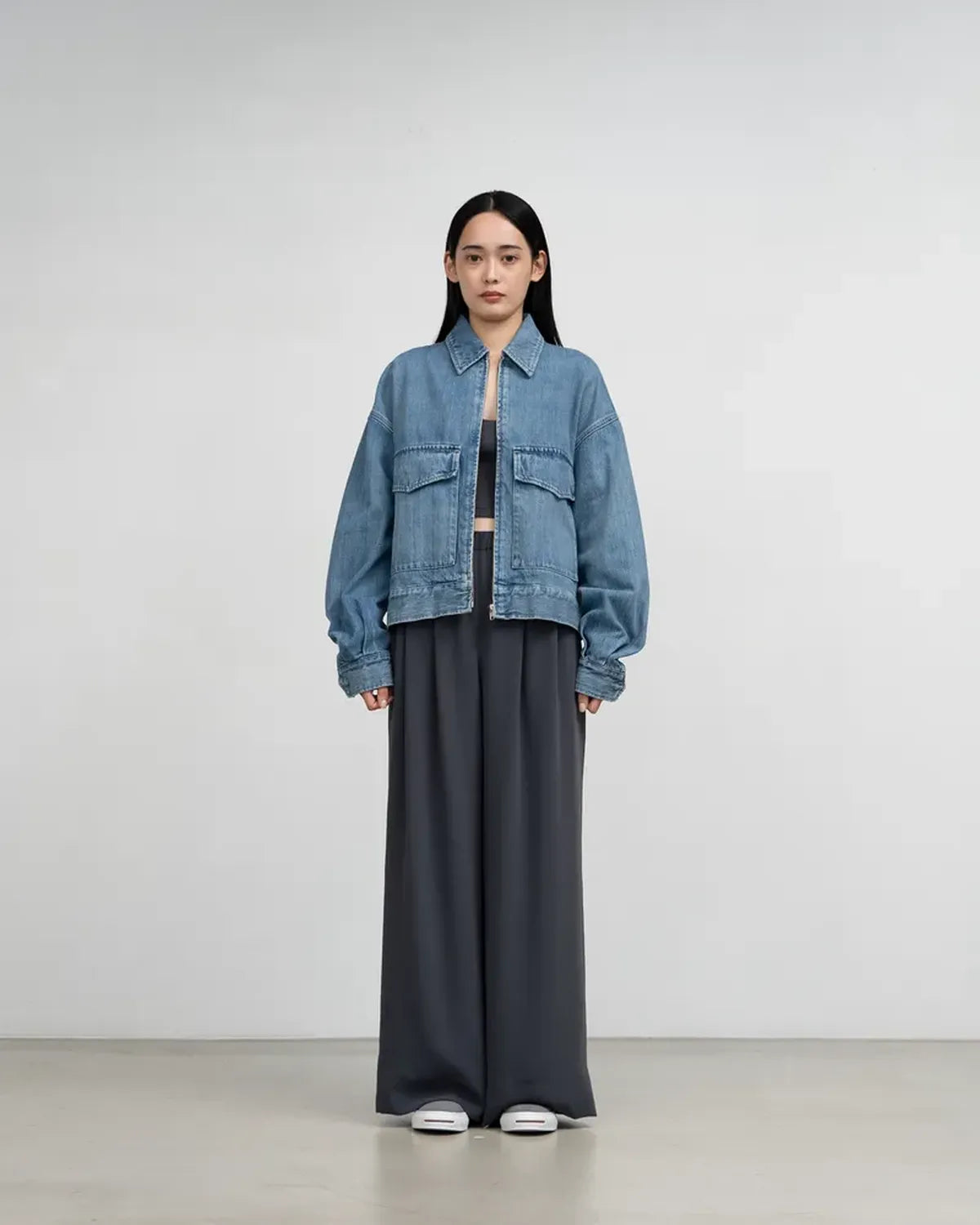 Graphpaper / Selvage Denim Zip Jacket (GL253-20057LB)