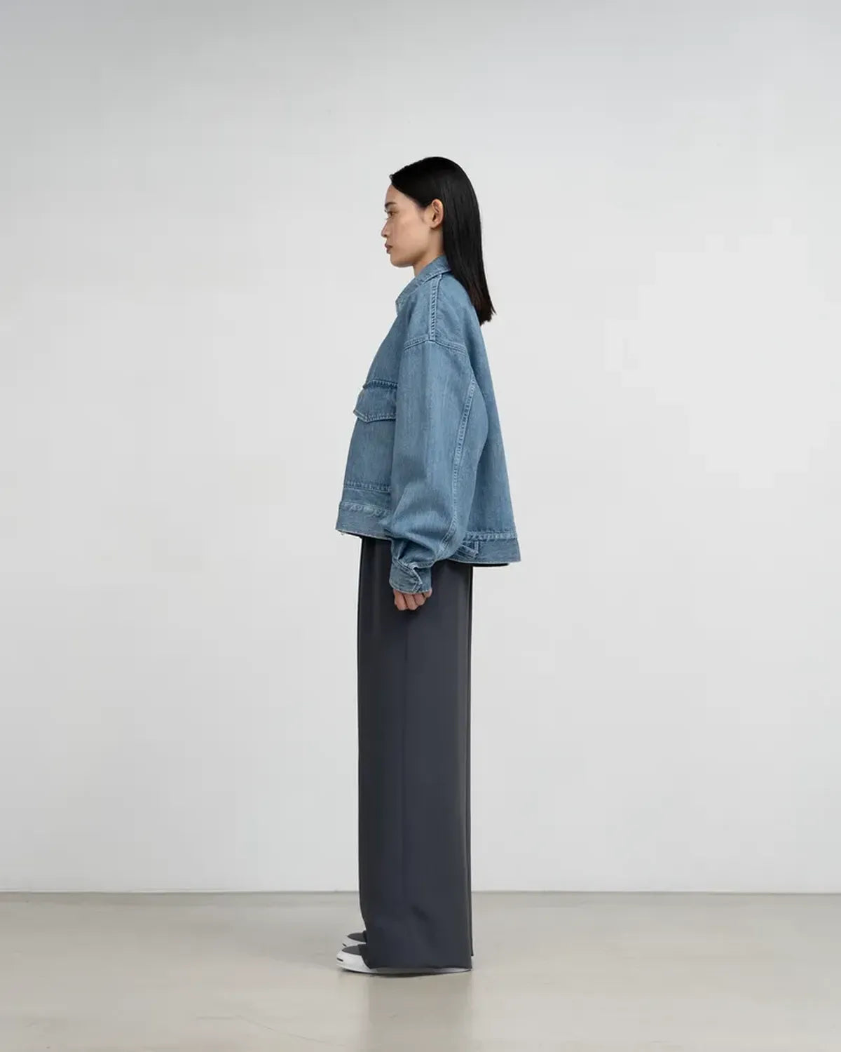 Graphpaper / Selvage Denim Zip Jacket (GL253-20057LB)