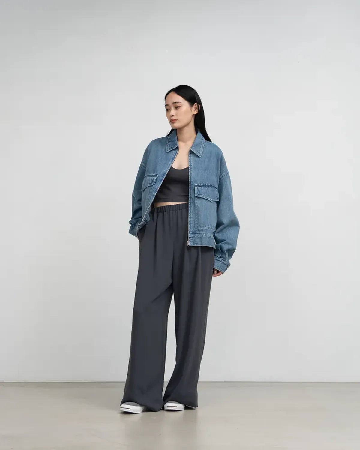 Graphpaper / Selvage Denim Zip Jacket (GL253-20057LB)