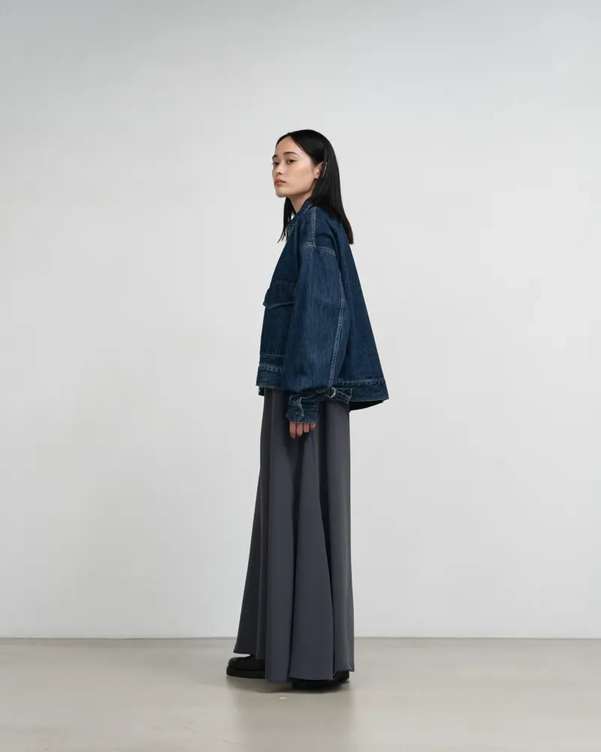 Graphpaper / Selvage Denim Zip Jacket (GL253-20057DB)
