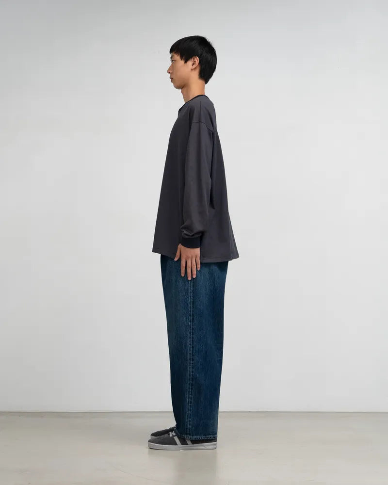 Graphpaper / Selvage Denim Two Tuck Pants (GU253-40061DB)