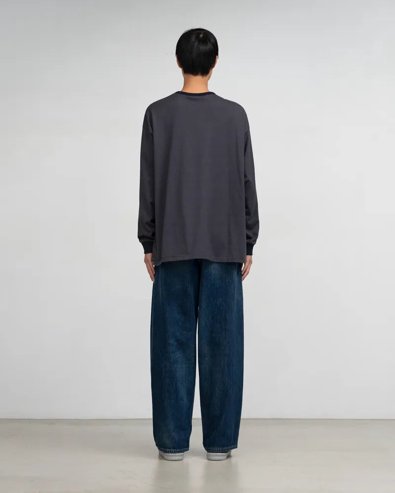Graphpaper / Selvage Denim Two Tuck Pants (GU253-40061DB)