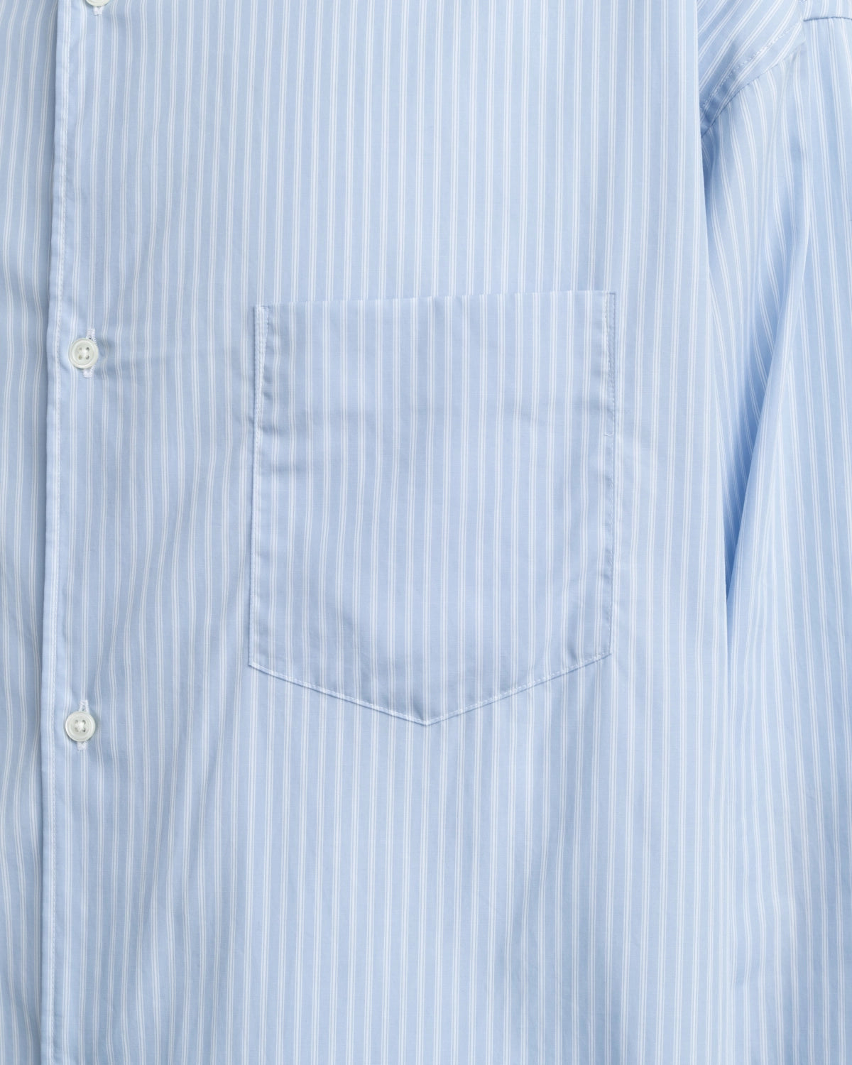 Graphpaper / Broad Stripe L/S Oversized Regular Collar Shirt (GM264-50025STB)