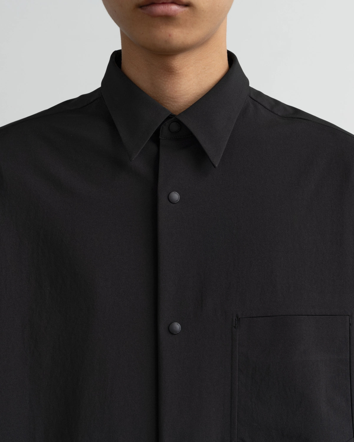 Graphpaper × DESCENTE / DESCENTE for Graphpaper L/S Oversized Regular Collar Shirt (DU263-50001)