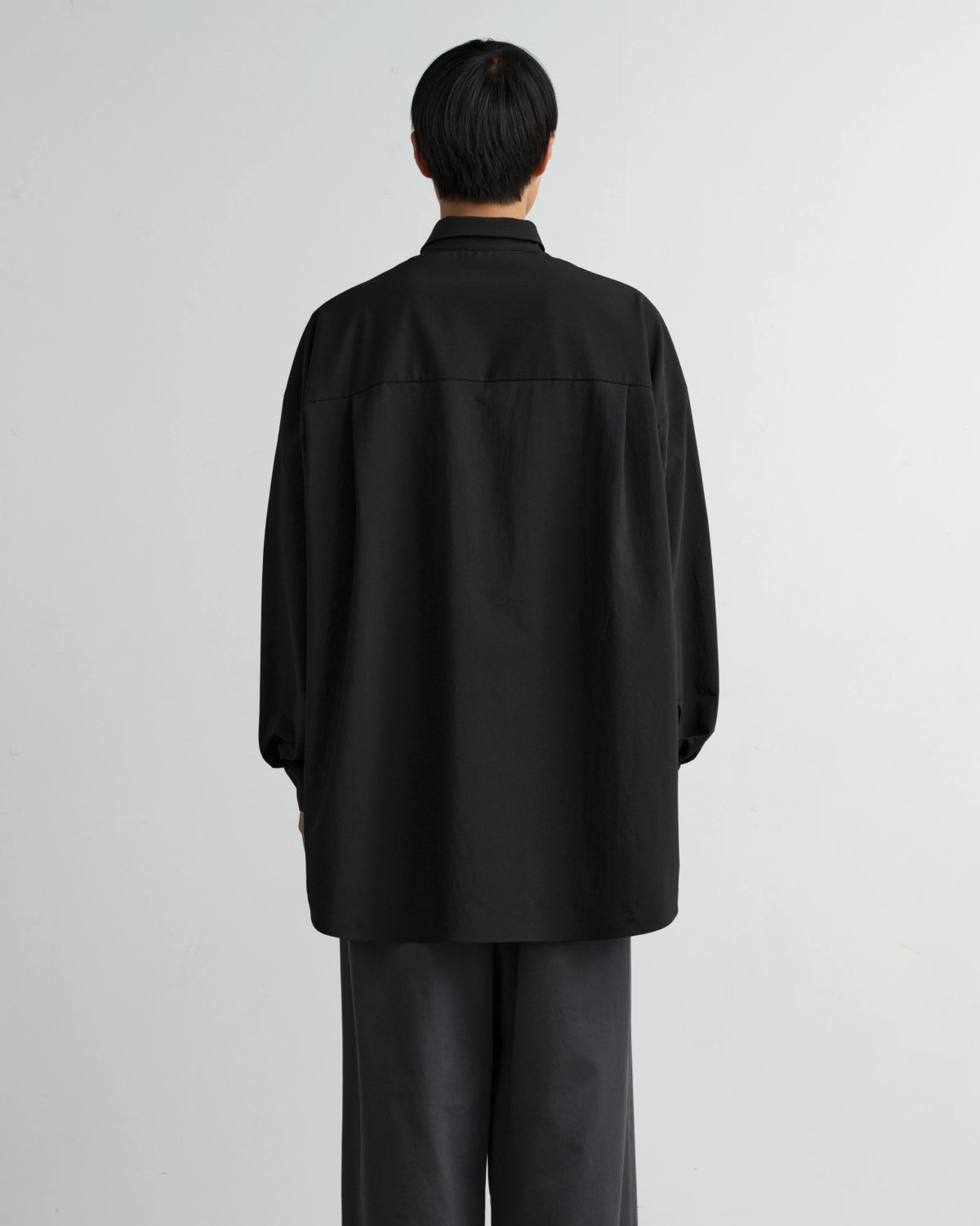 Graphpaper × DESCENTE / DESCENTE for Graphpaper L/S Oversized Regular Collar Shirt (DU263-50001)