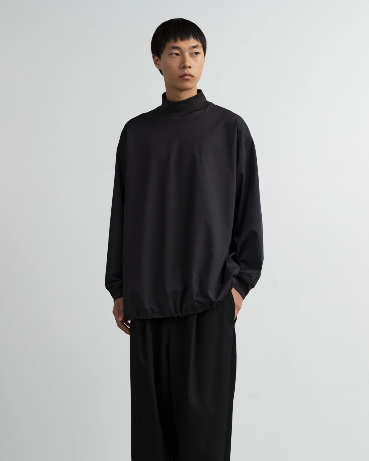 Graphpaper × DESCENTE / DESCENTE for Graphpaper L/S Mock Neck Tee (DU263-70002)