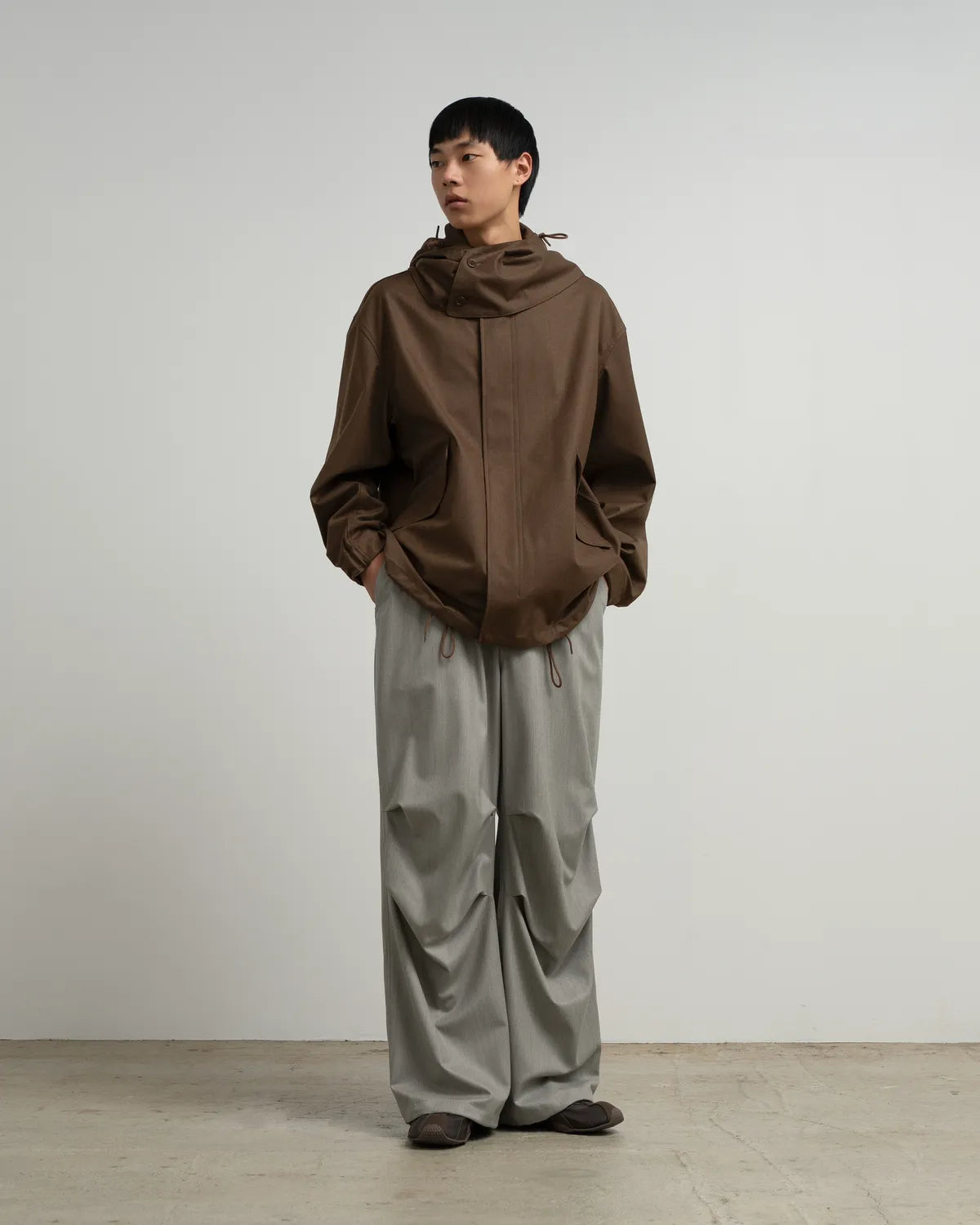 Graphpaper / Fine Wool Saxony Field Parka (GM263-30430)