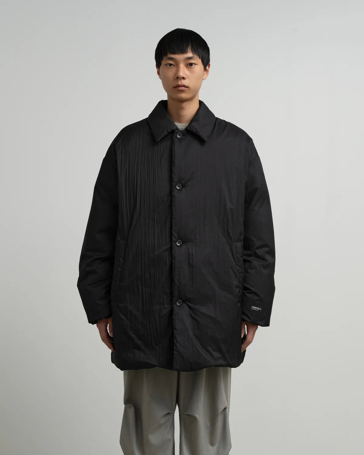 Graphpaper / PERTEX QUANTUM AIR Bal Collar Down Coat (GM263-10280)