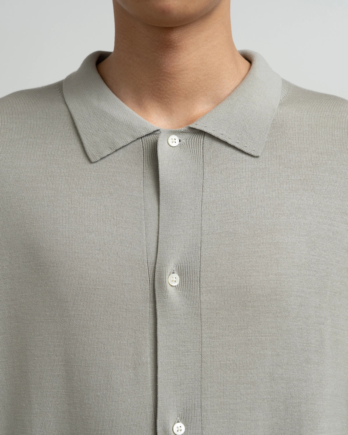Graphpaper / High Gauge Oversized L/S Knit Shirts (GU263-80559C)