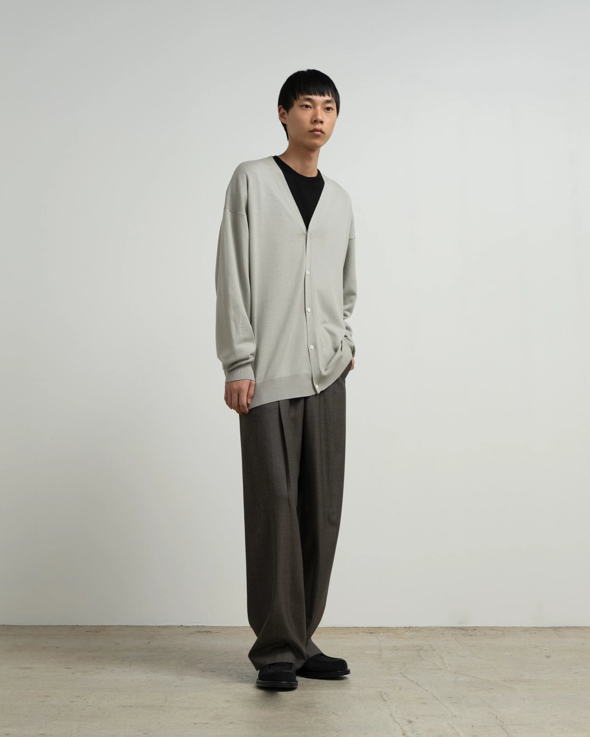 Graphpaper / High Gauge Knit Oversized Cardigan (GU263-80558C)