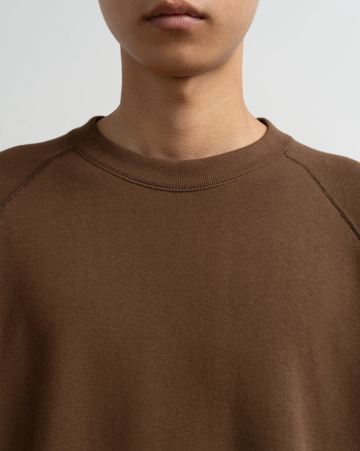 Graphpaper × LOOPWHEELER / LOOPWHEELER for Graphpaper Raglan Sweat (GU263-70751C)